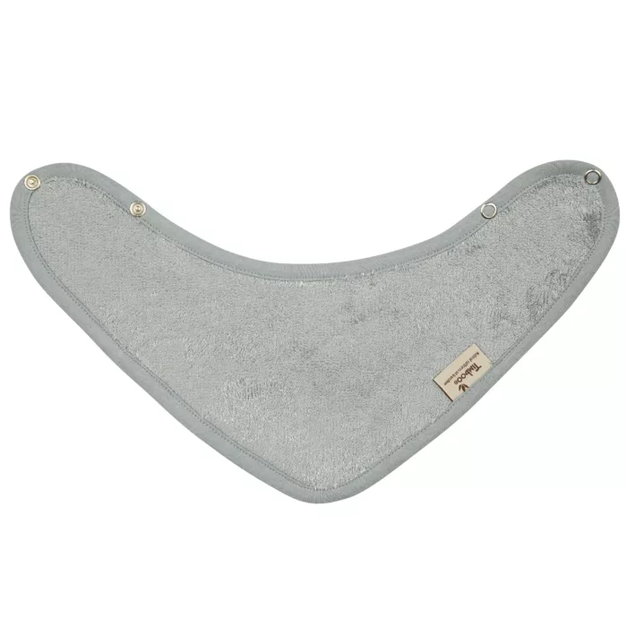 Bavoir bandana doublé moon blue  (Timboo)