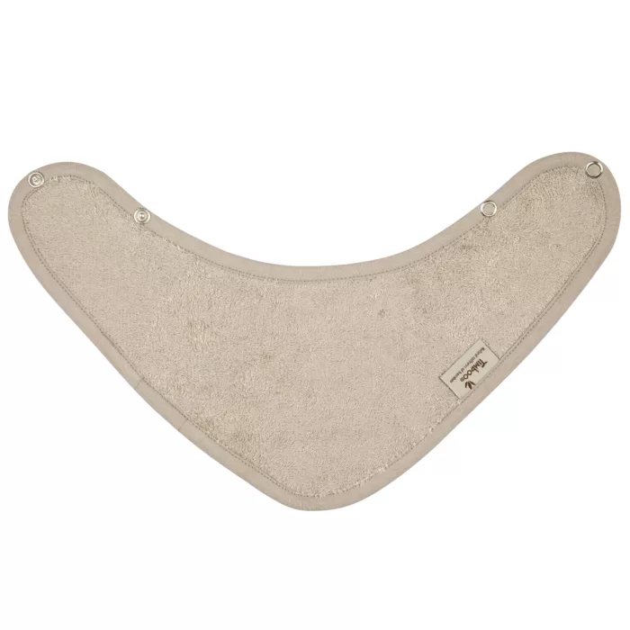 bavoir bandana bib feather-grey (Timboo)