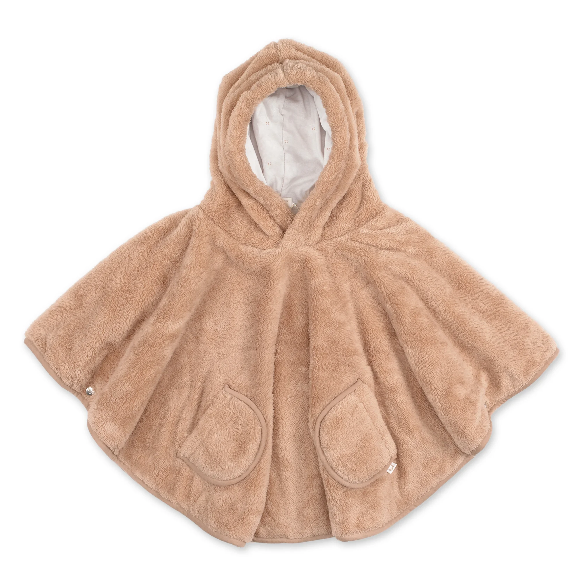 Poncho de voyage 9-36m Softy + jersey natural (Bemini)