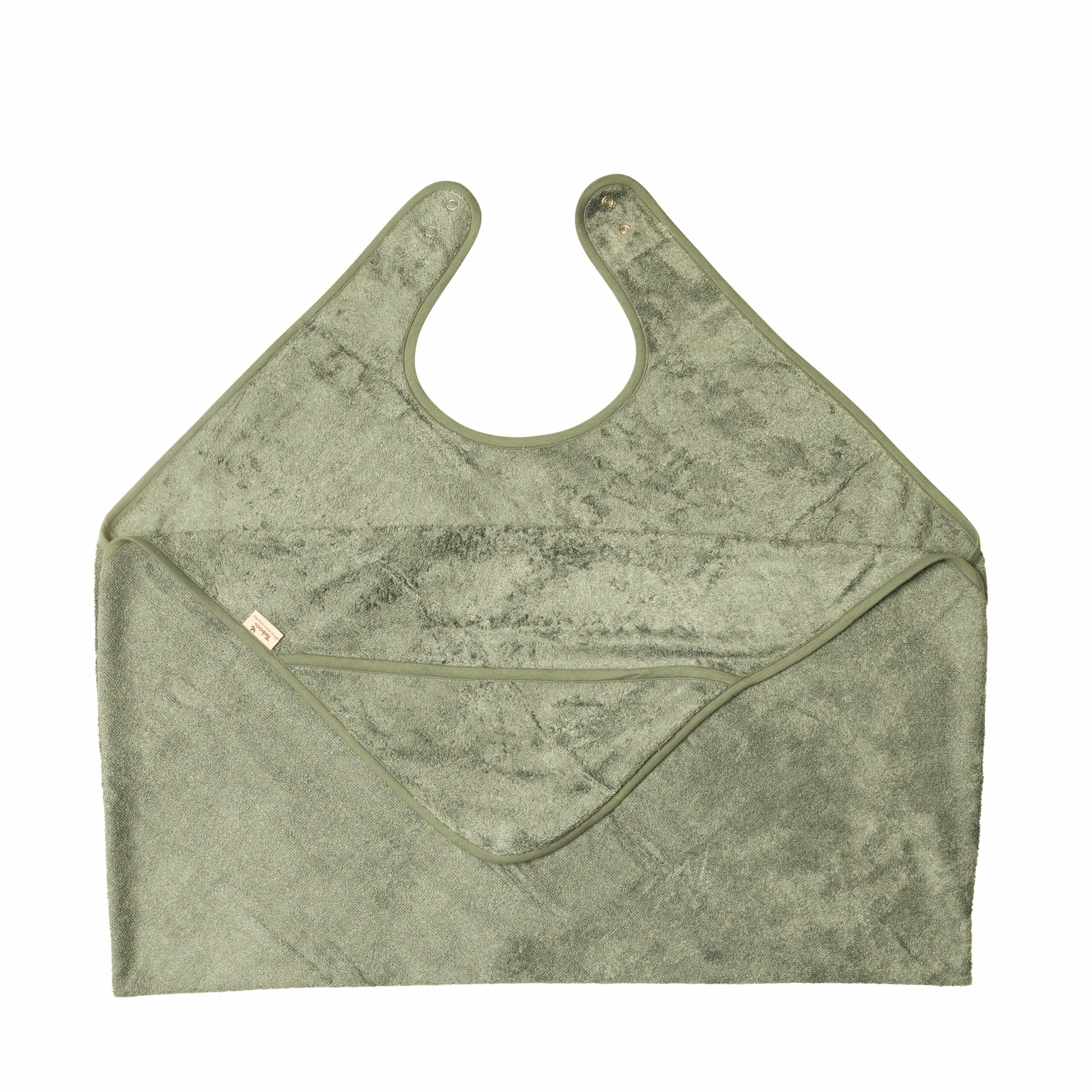 Cuddle Towel Adult/Baby Wisper Green (Timboo)