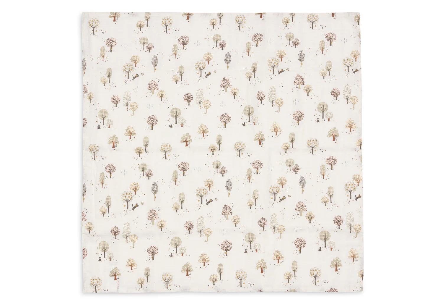 Lange Gaze de Coton Large 70x70cm - Tiny Park - 3 Unités (Jollein)