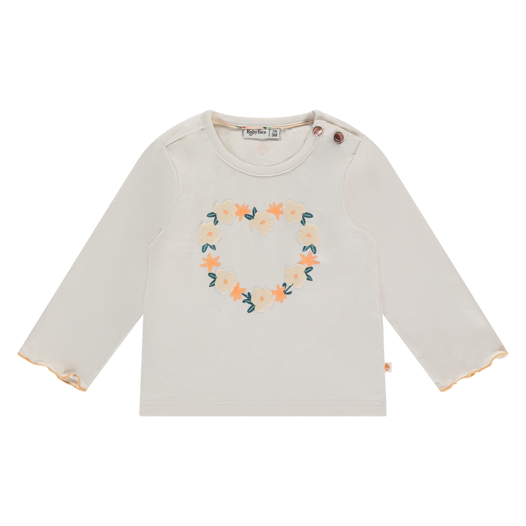 T-shirt Fille Ivory SS26 (Babyface)