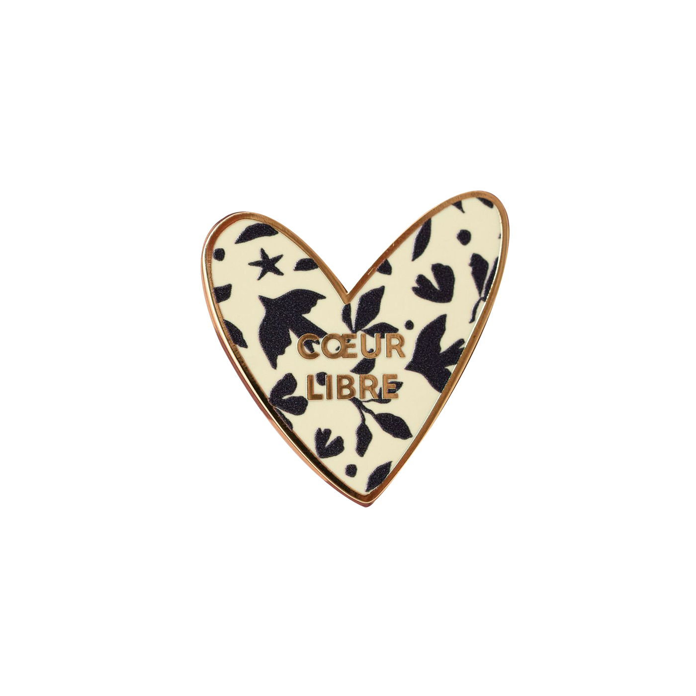 Pin's cœur - Libre (Zakuw)