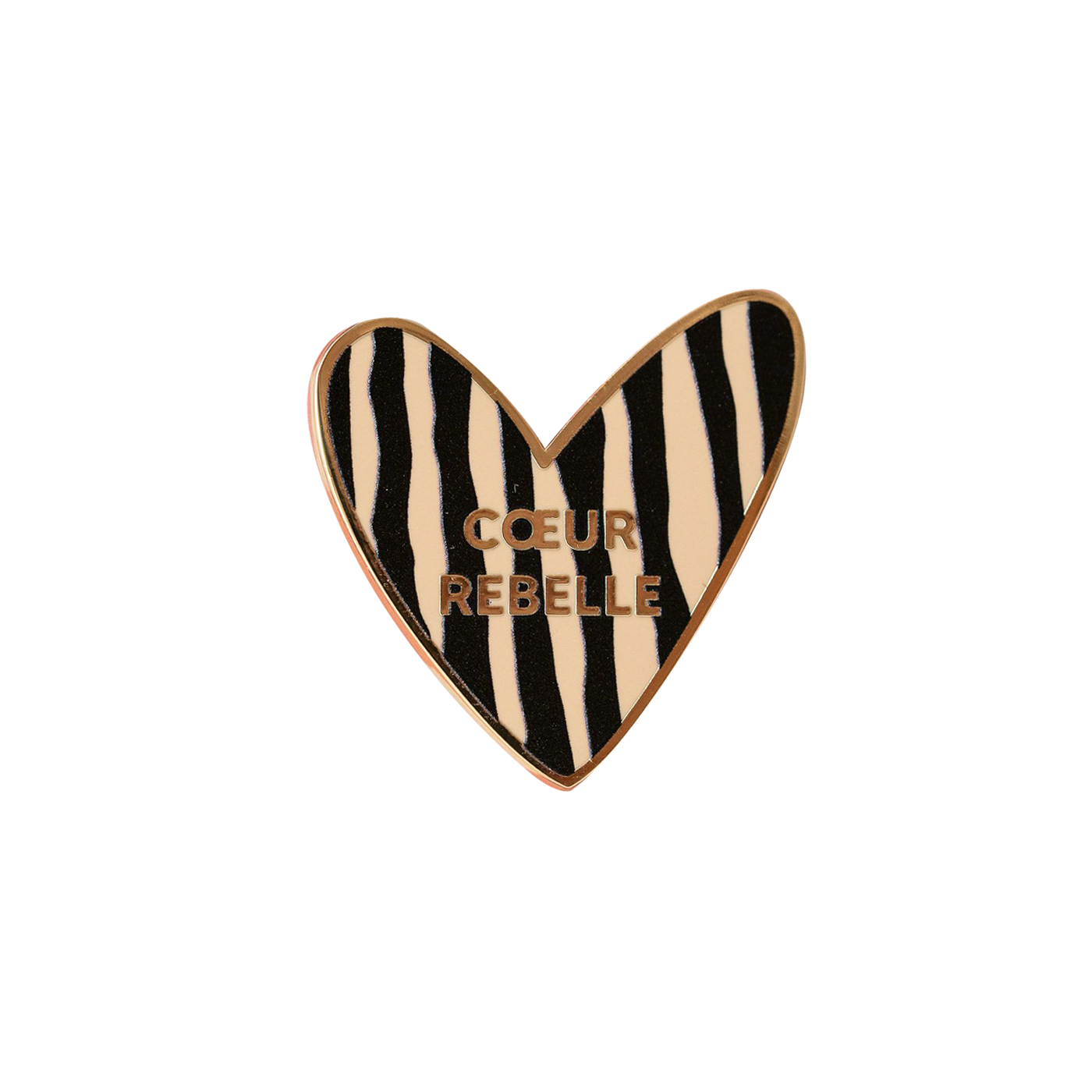 Pin's cœur - Rebelle (Zakuw)