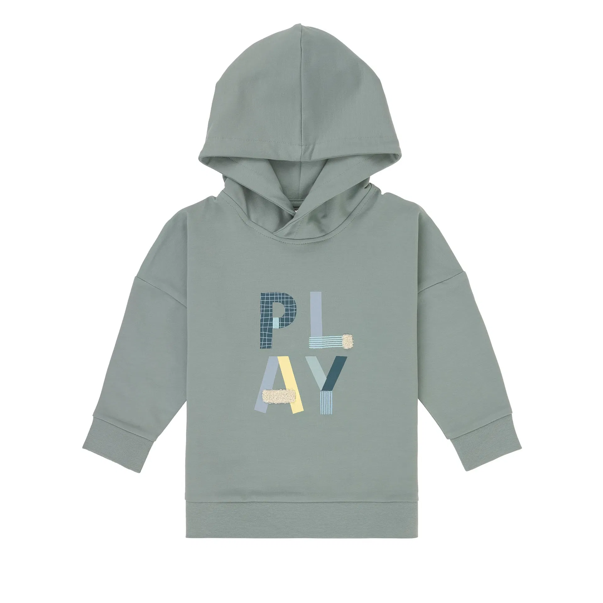 Sweat à capuche enfants - Bio Coton, vert pâle