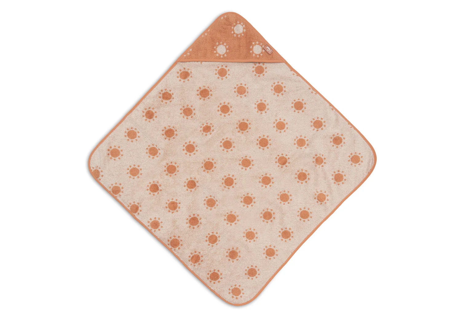 Cape de Bain Éponge 75x75cm - Jacquard (Jollein)