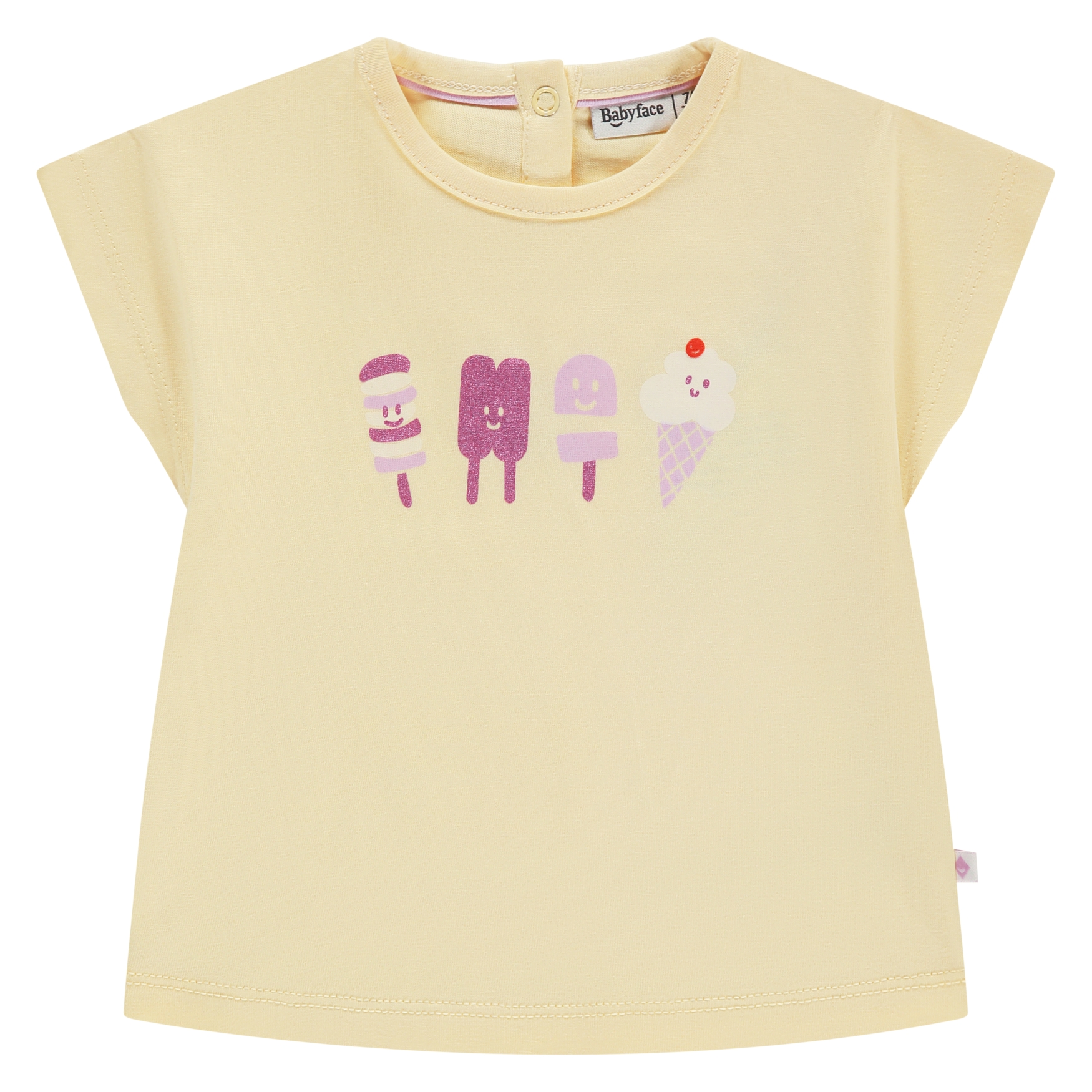 T-Shirt Fille Manches Courtes Glaces SS26 (Babyface)