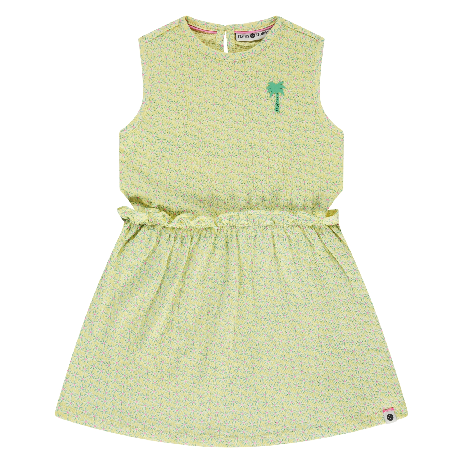 Robe Short Sleeve Vanilla Fille SS26 (Stains Stories)