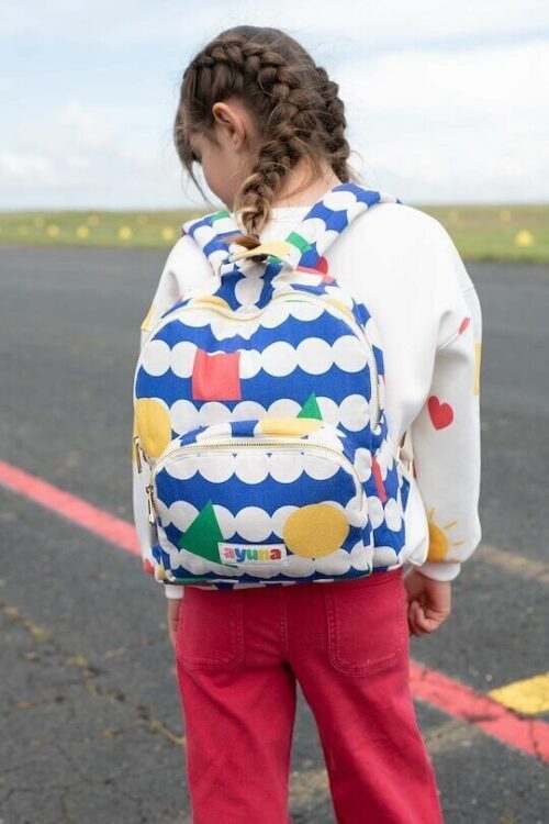 Sac à Dos Léger Enfant Coton - Gepeto (Ayuna) porter