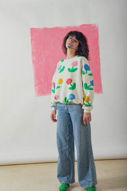 Sweat Femme - Multiflower (Ayuna) design