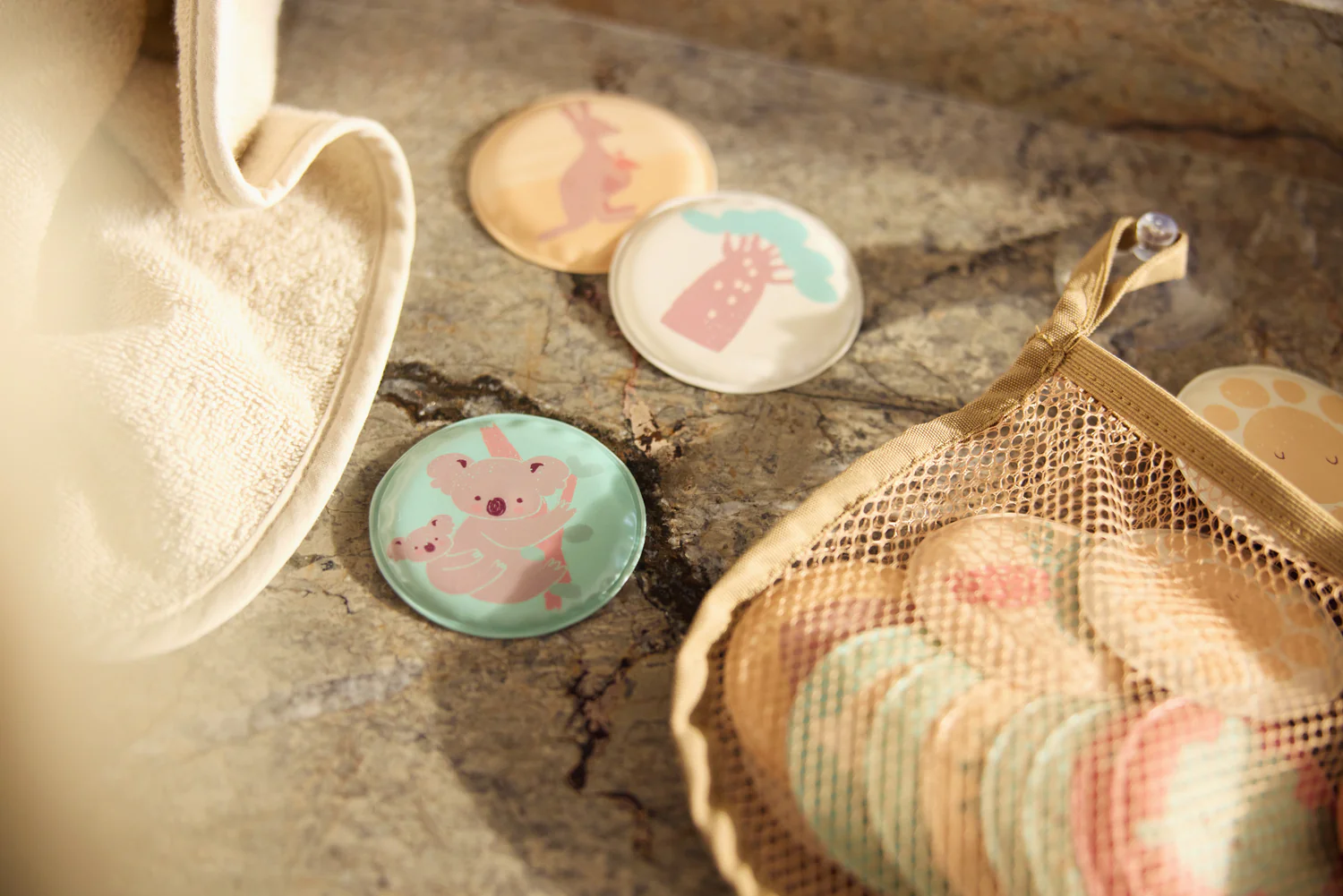 Figures de Bain - Kangaroots (Jollein) design