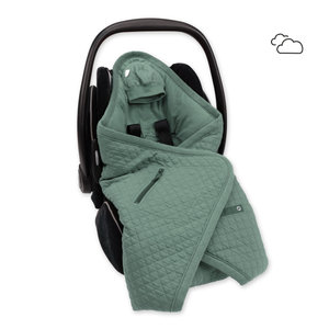 Biside Quilted + pady jersey 0-12m QUILT Green adaptable