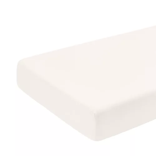 Drap housse parc Ecru 75x95cm Jersey (Bemini)