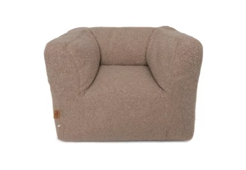 Fauteuil Pouf Enfant - collection Teddy (Jollein) marron