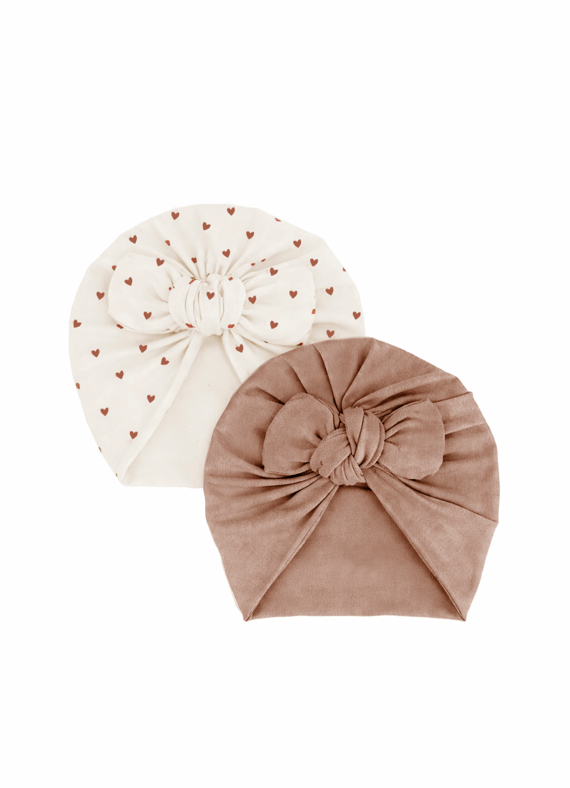 Pack Twiny Turban - Petits Coeurs (Mrs Ertha)