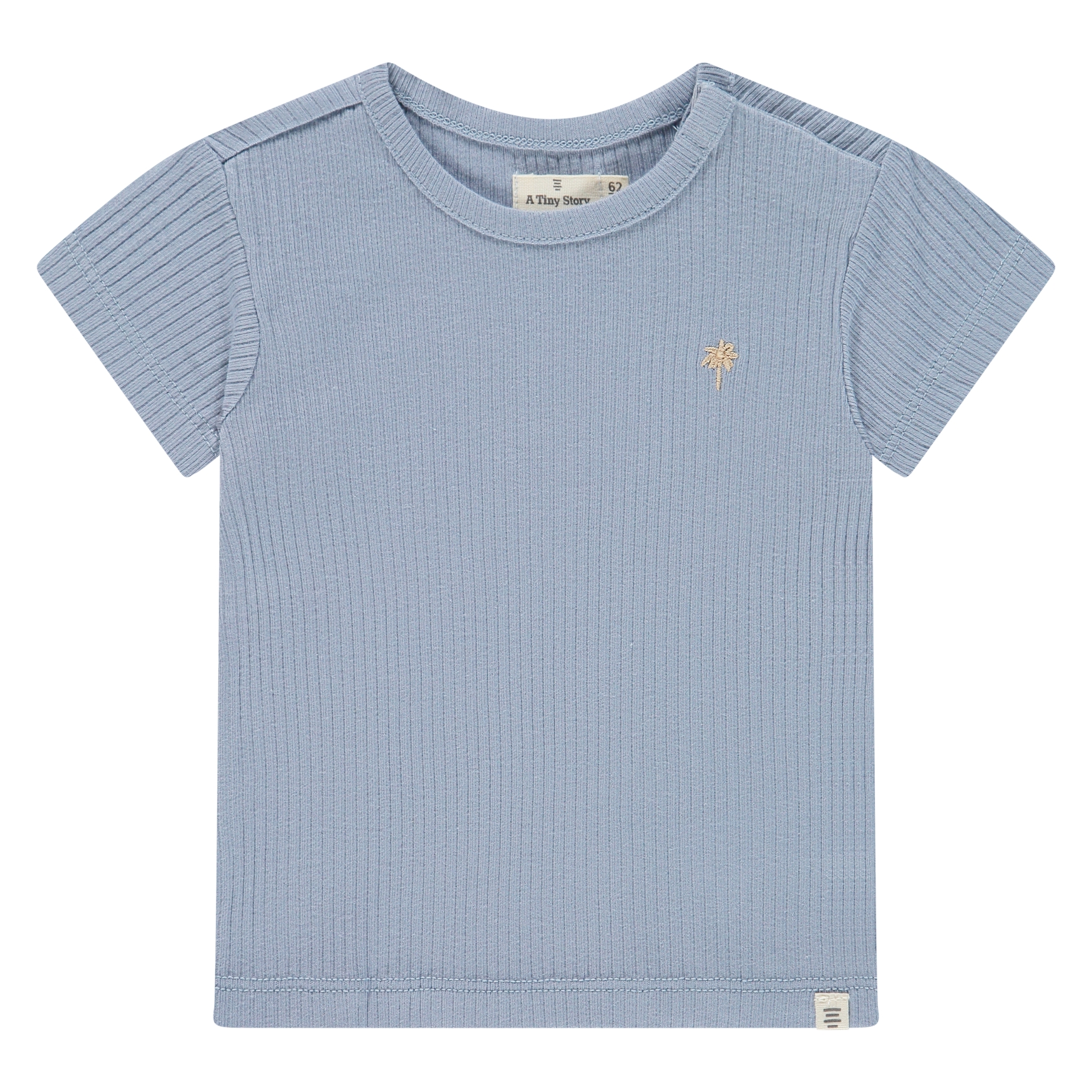 T-Shirt Manches Courtes Light Blue SS26 (Tiny Story)