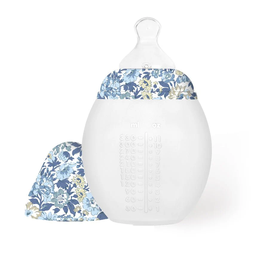 Biberon anti-colique 330 ml | Liberty Honey Dew Blue 3m+ (Elhée)