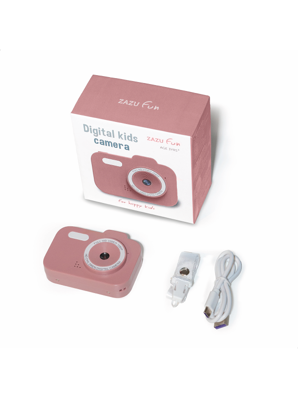 Digital Kids Camera - Pink (Zazu) rose