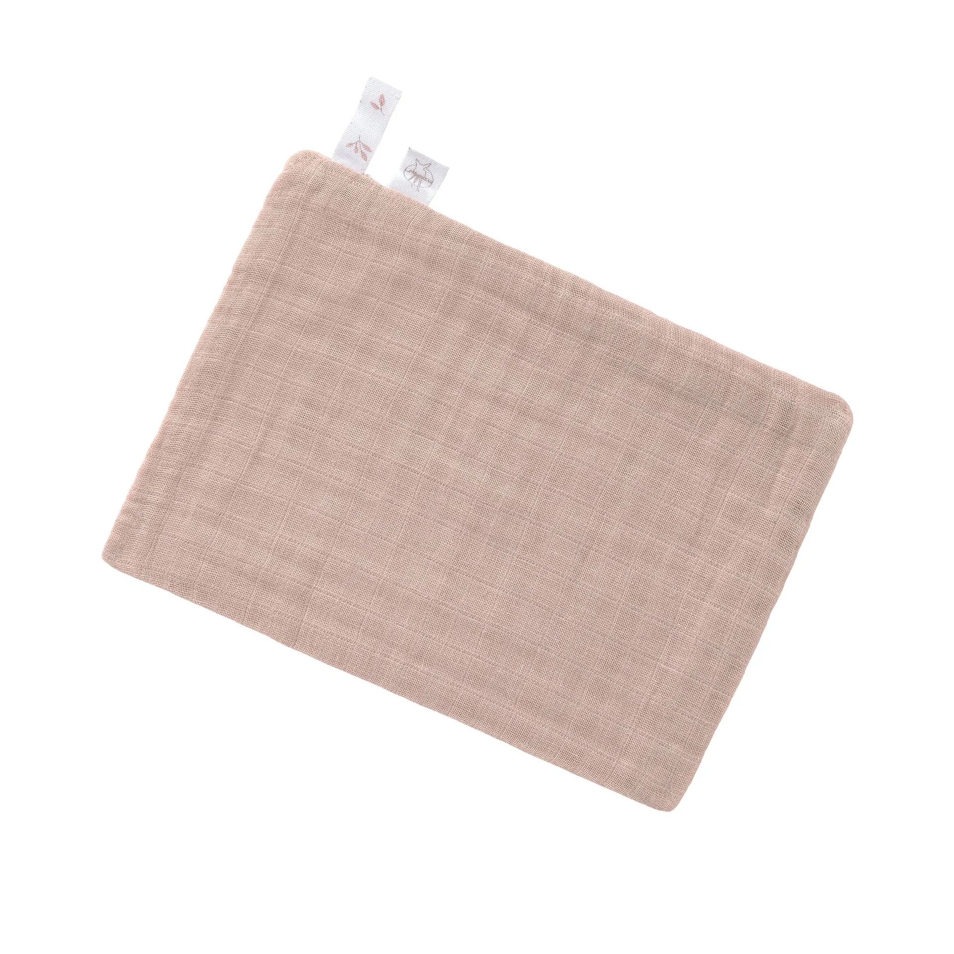 Gants de toilette en mousseline (3pcs), Feuilles (Lassig) – Image 3