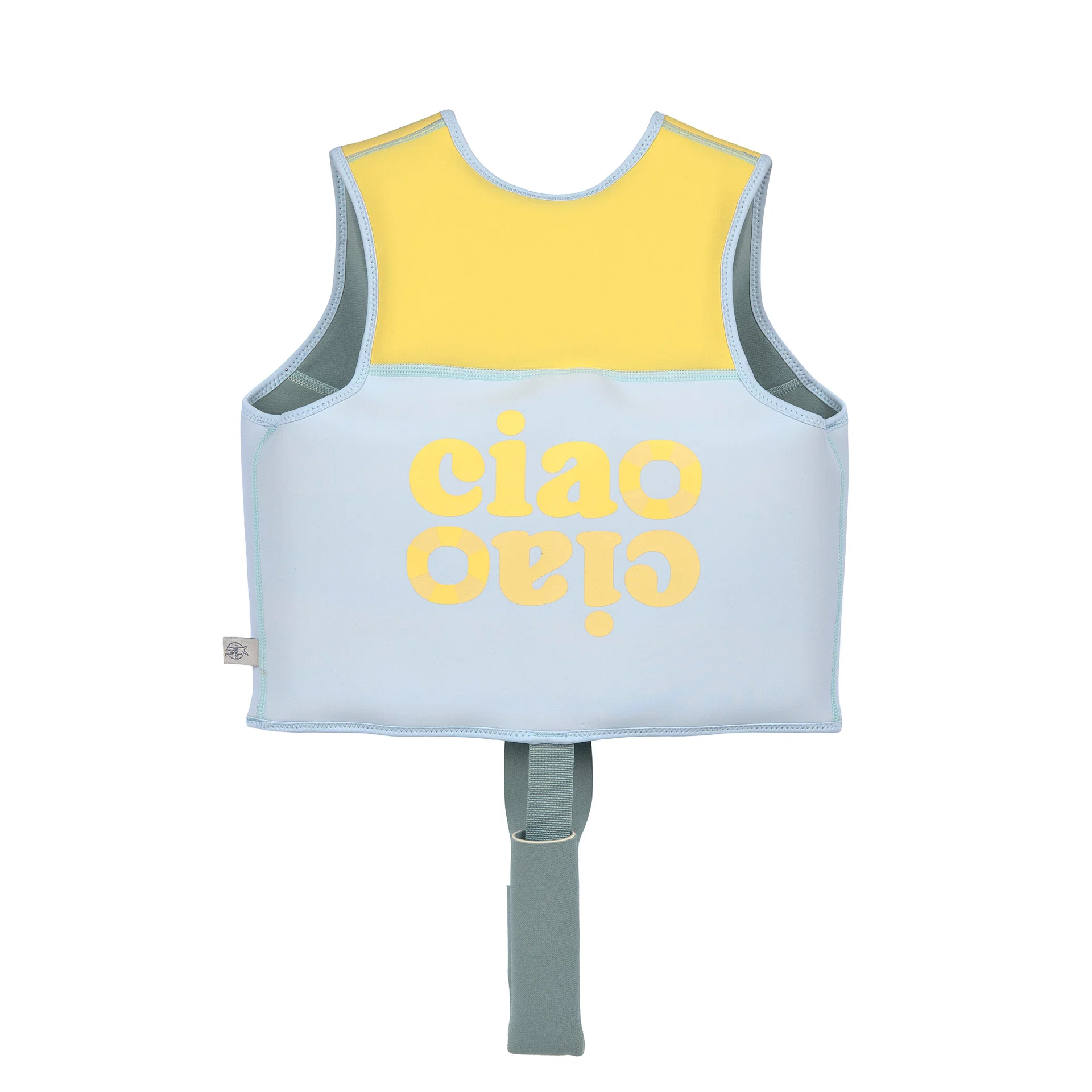 Gilet de natation, bleu jaune pâle, 92-98 (Lassig) – Image 2