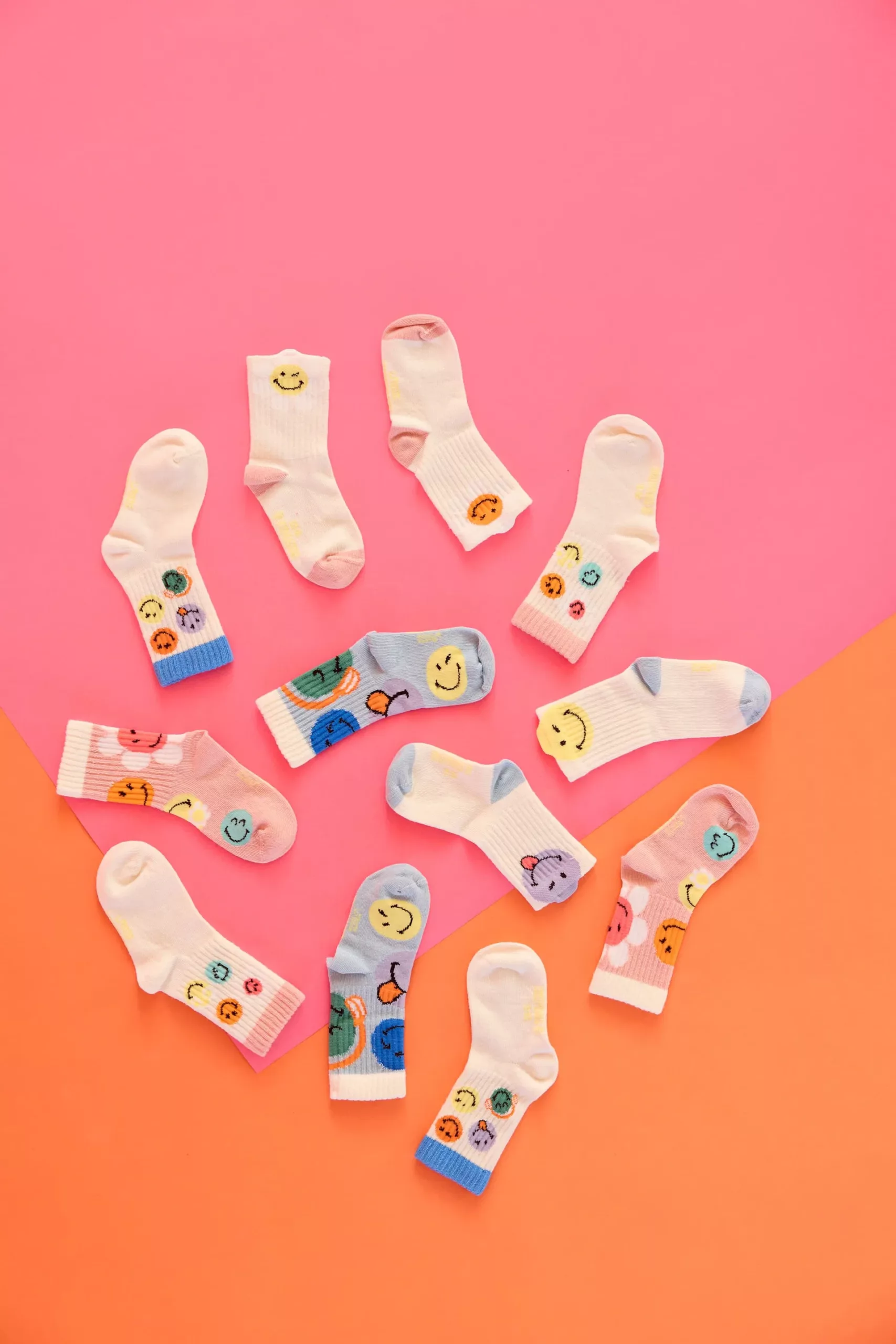 collection Chaussettes enfants (3 pcs) - SmileyWorld®, Bleu (Lassig)