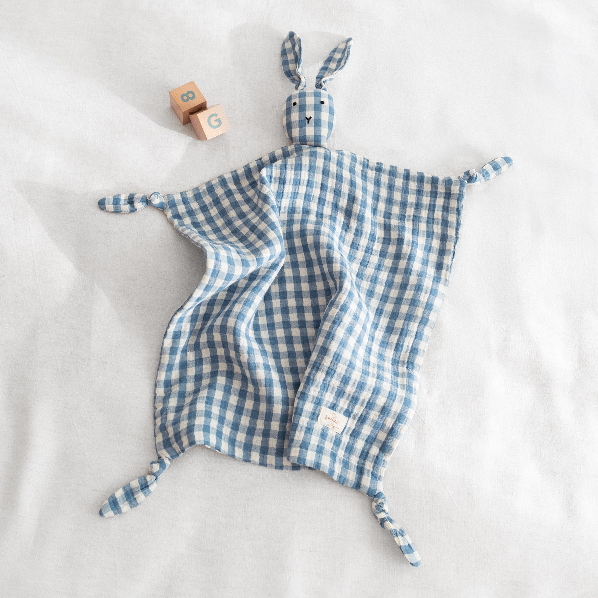 Bunny 40x40 Mousseline de coton Wonder (Bemini) – Image 2