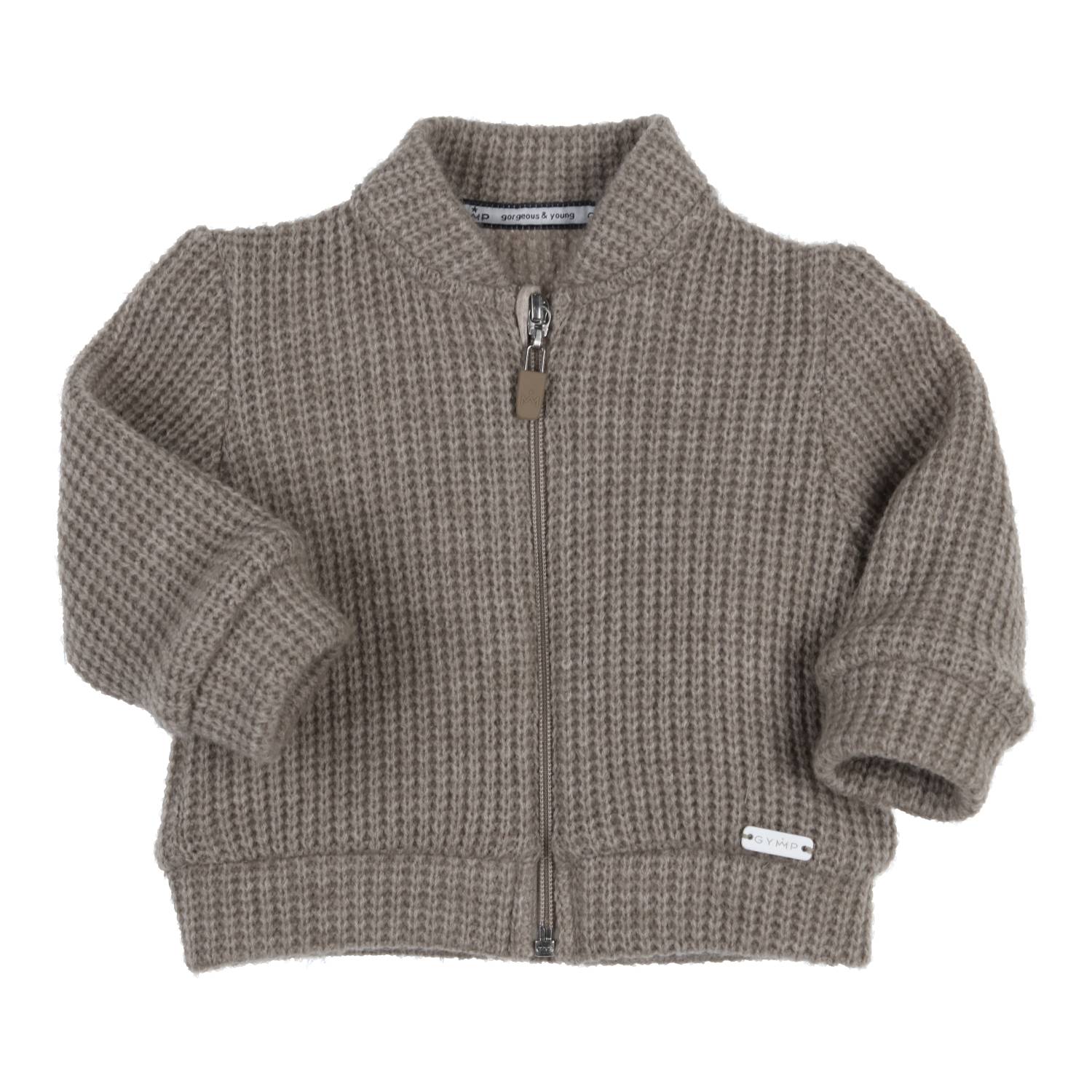 Cardigan Jack - Taupe AW26(Gymp)