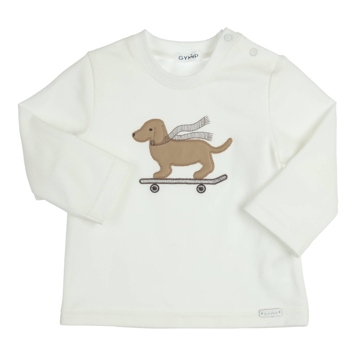 Long Sleeve Aerodoux Skater - Off White AW26(Gymp)
