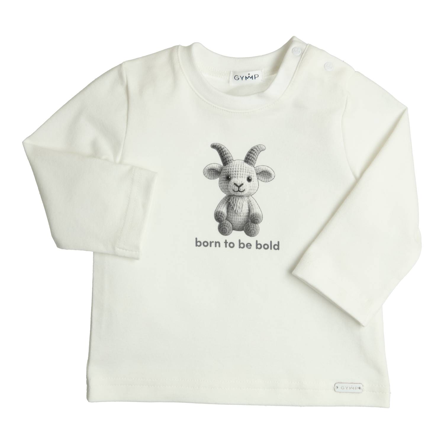 Long Sleeve Aerodoux Born To Be Bold - Off White AW26(Gymp)