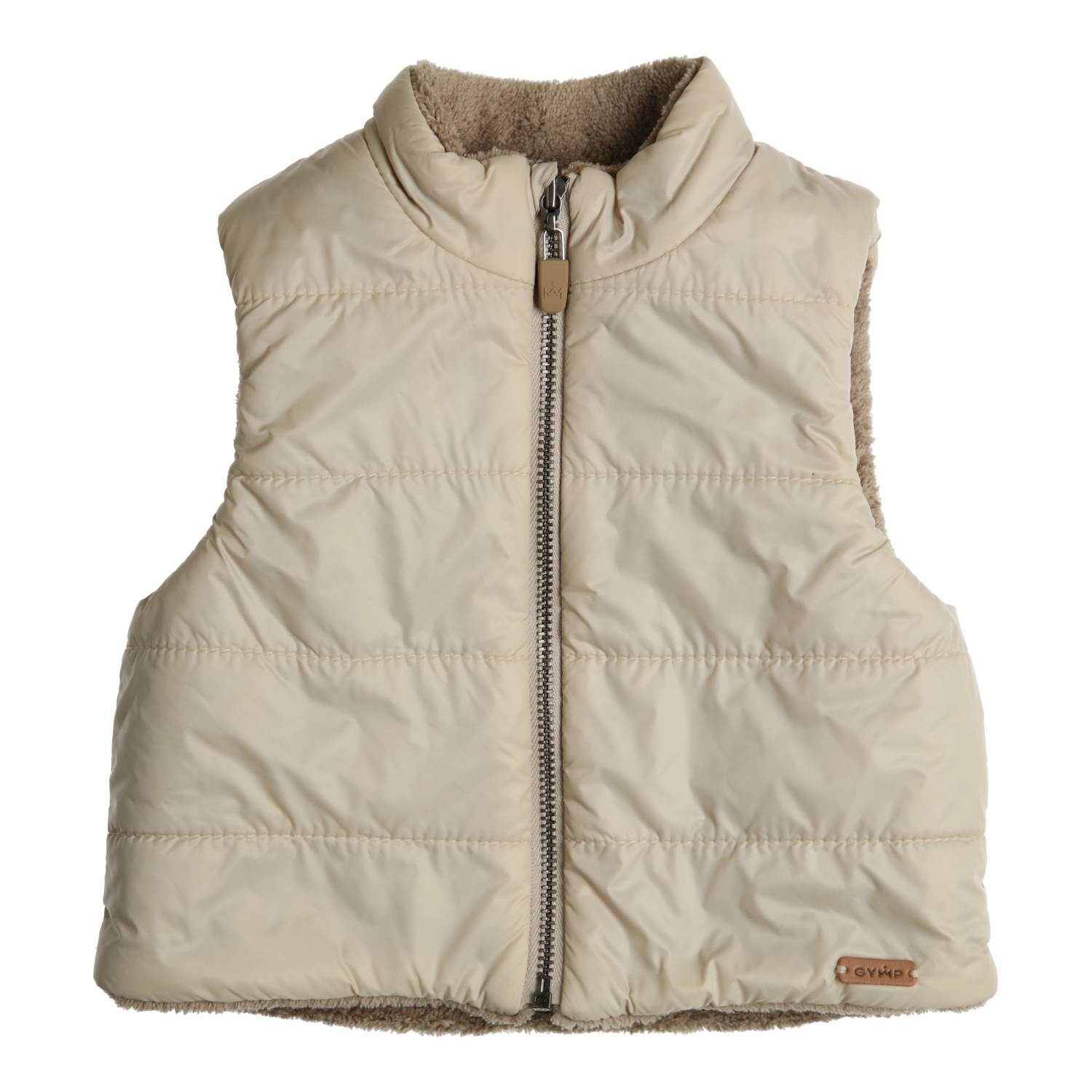 Gilet Ivo - Beige Brown AW26(Gymp)