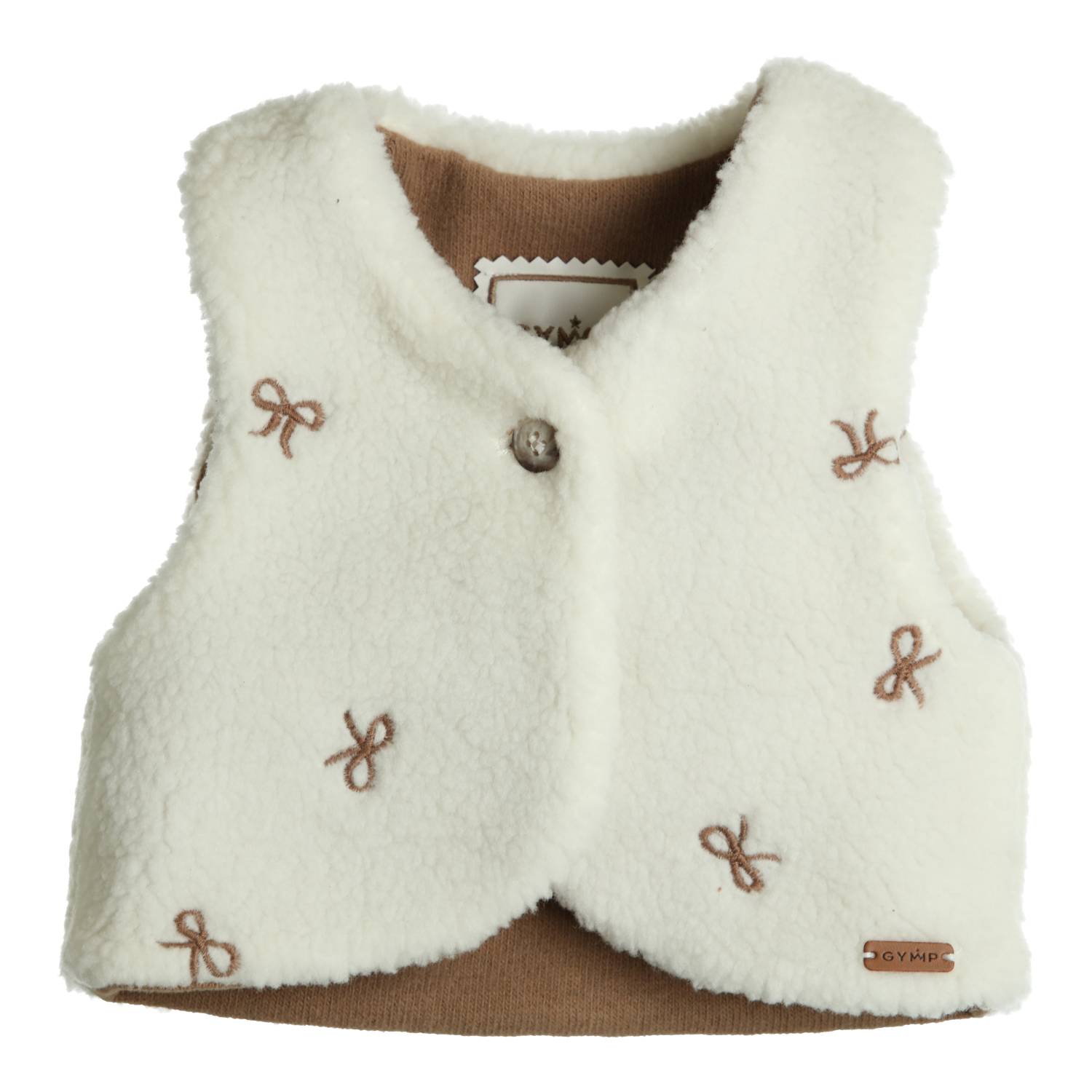 Gilet Alies - Off White Brown AW26(Gymp)