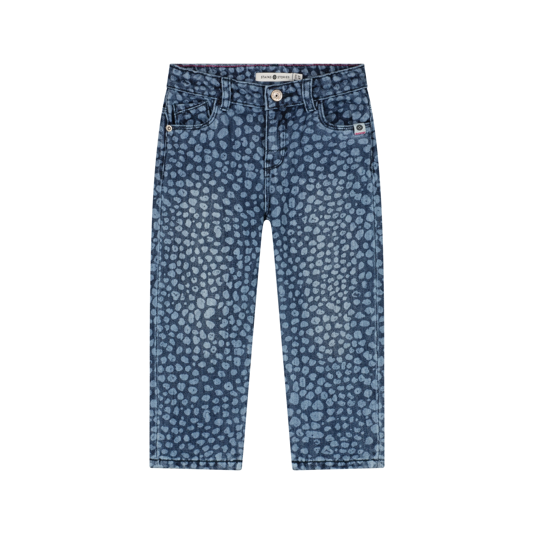 Jeans Denim Fille - Medium Blue AW26 (Stains Storie)