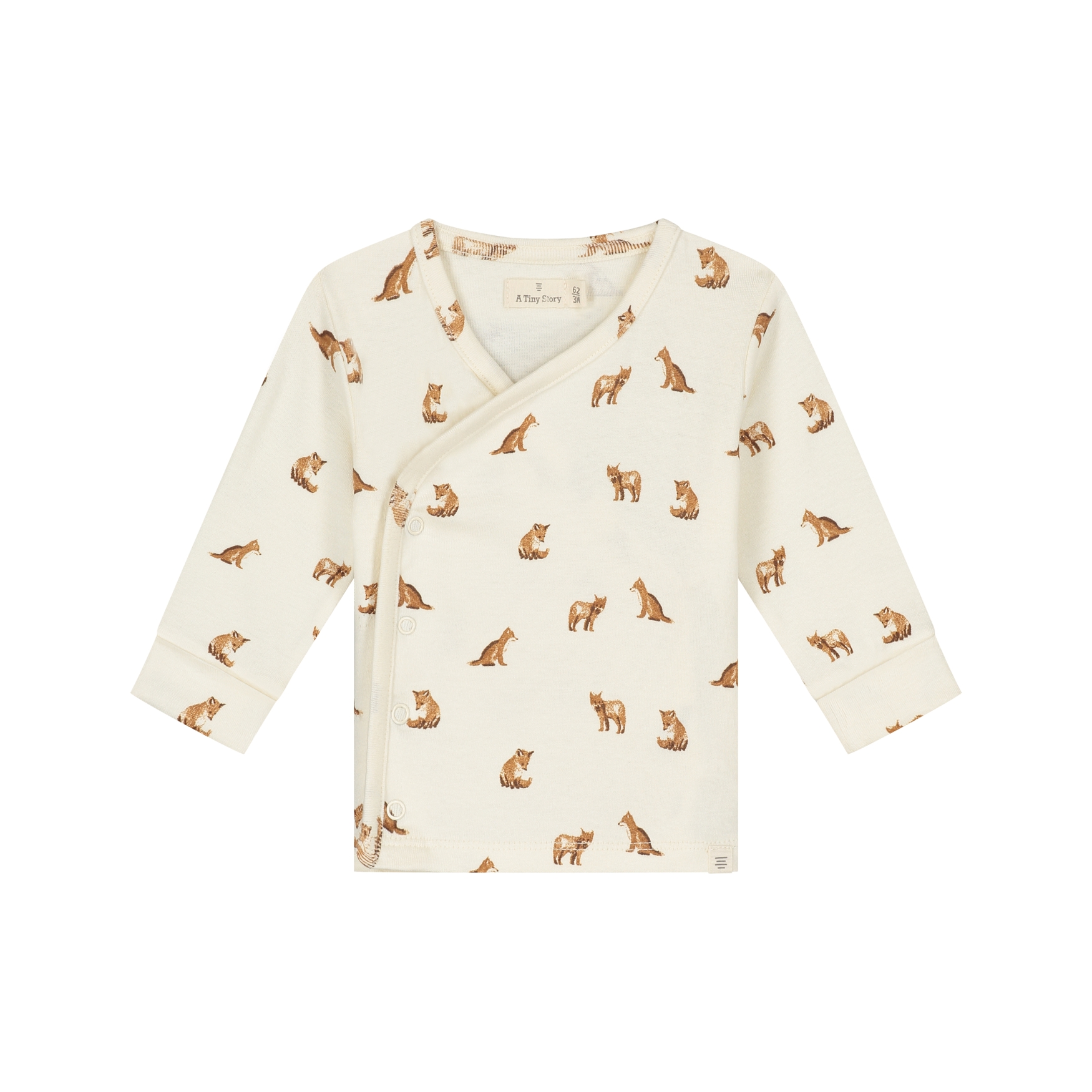 T-Shirt Long Sleeve - Ivory AW26 (Tiny Story)