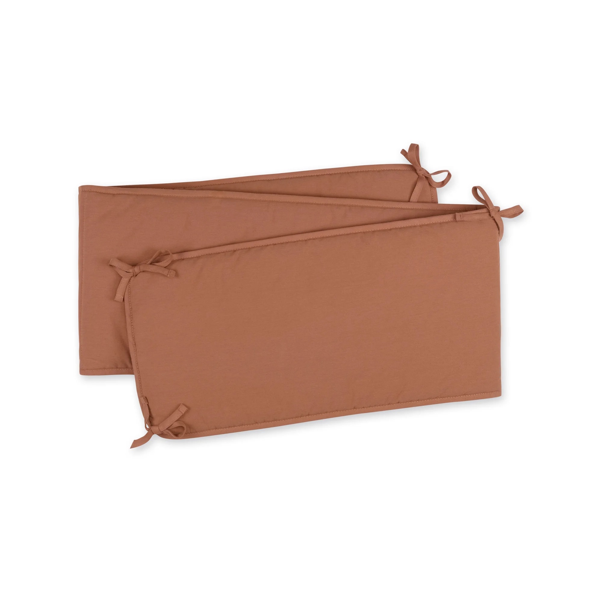 TOUR DE LIT ET PARC 30x180cm Pure coton - Moka (Bemini)