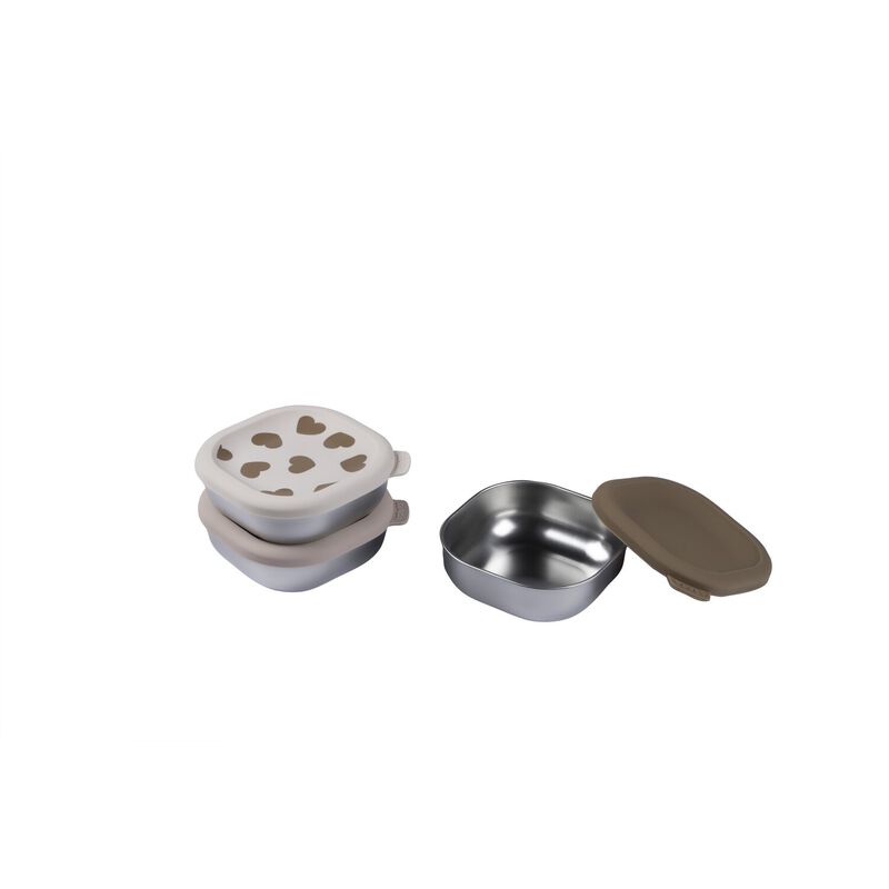 Boites repas inox multi-usage micro-ondables - BigLove (Beaba) – Image 5