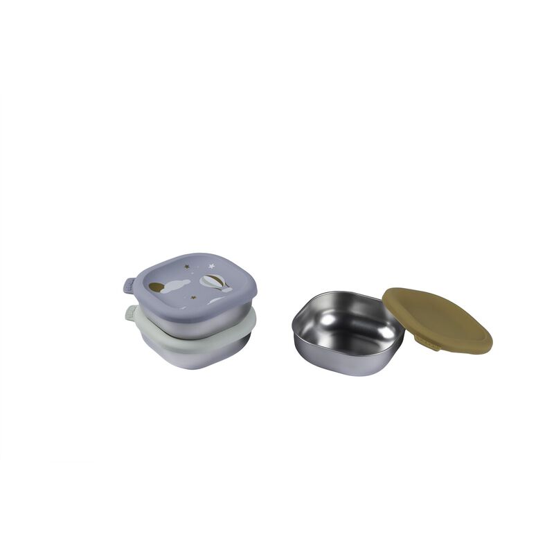 Boites repas inox multi-usage micro-ondables - Adventure (Beaba) – Image 6