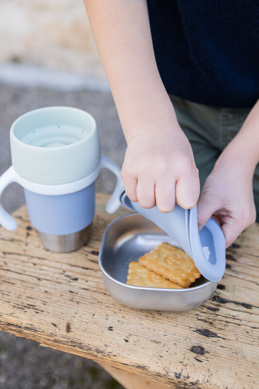 Boites repas inox multi-usage micro-ondables - Adventure (Beaba) – Image 4