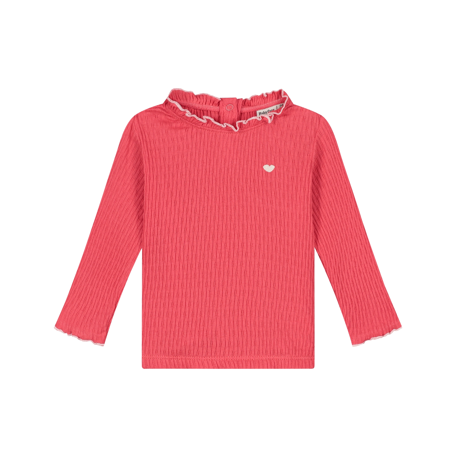 T-Shirt Long Sleeve Girls - Strawberry AW26 (Babyface)