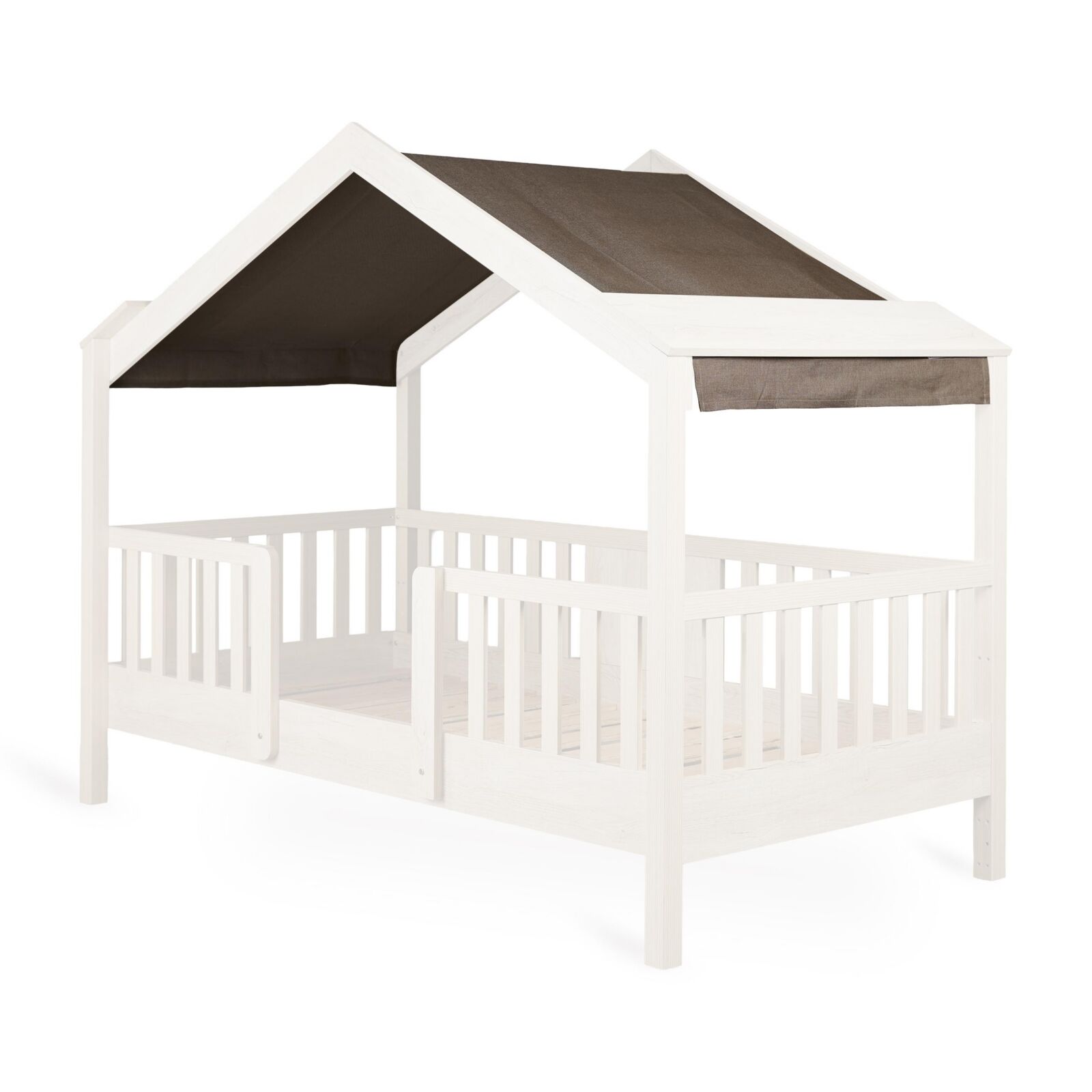 LIT CABANE 90*200 CM - CHALET - TOIT CHOCOLAT (Quax) – Image 2