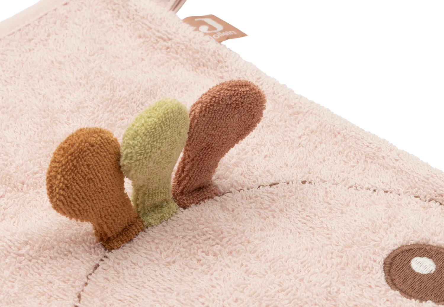 Gant de toilette Éponge - Peacock (Jollein) – Image 2