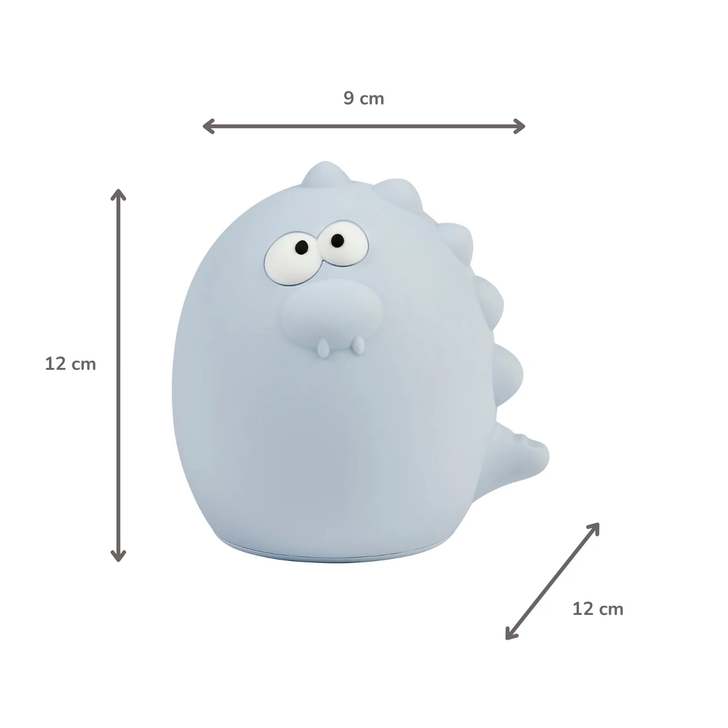 Veilleuse bébé Dino - 12 cm - Cadeau bébé - Bleu ( Nattou ) – Image 5