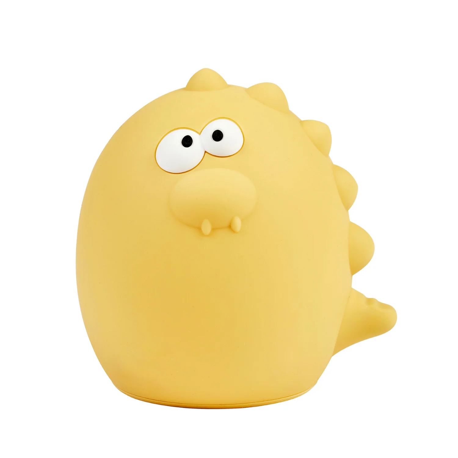 Veilleuse bébé Dino - 12 cm - Cadeau bébé - Jaune ( Nattou )