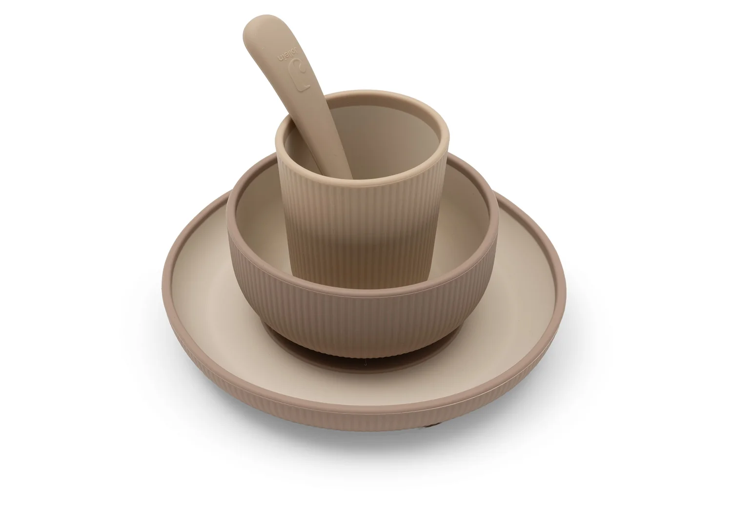 Set de table pour enfants 4-pièces Naturel (Jollein) – Image 2