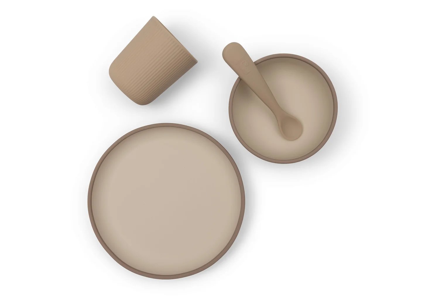 Set de table pour enfants 4-pièces Naturel (Jollein) – Image 3
