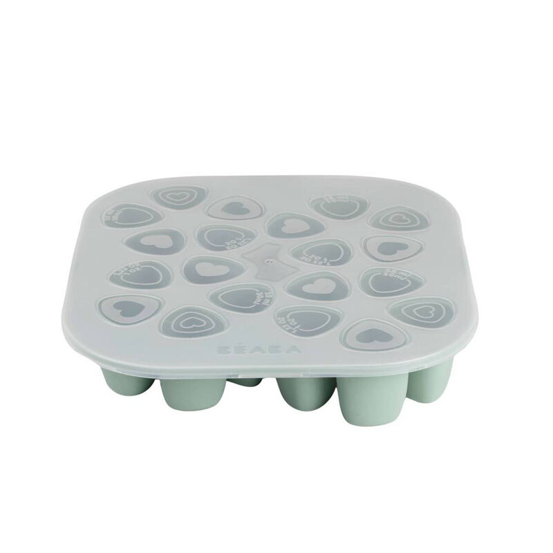 Mini multiportions silicone 20x35 ml Vert sauge (Béaba)
