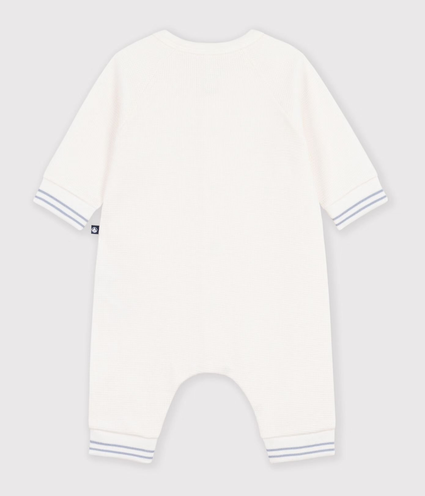 Combinaison bébé en coton uni AW26 (Petit Bateau) – Image 2