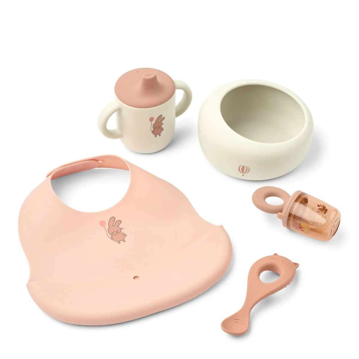 Set de Repas pour Bébé MILEAH Wild child / Rosey (liewood)