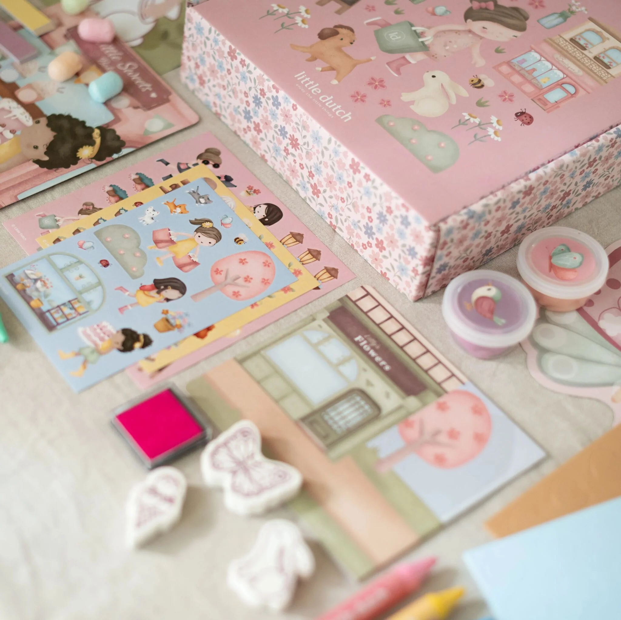 Coffret créatif - Essentials -Rose ( Little Dutch ) – Image 3