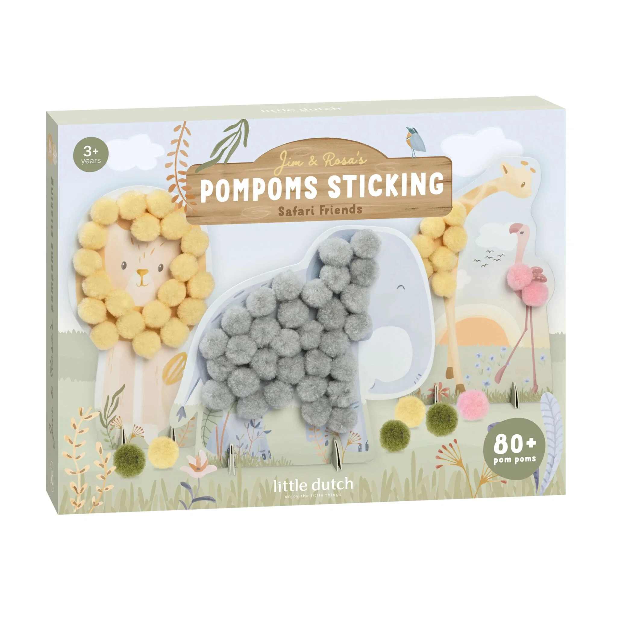 Pompons de bricolage ( Little Dutch )