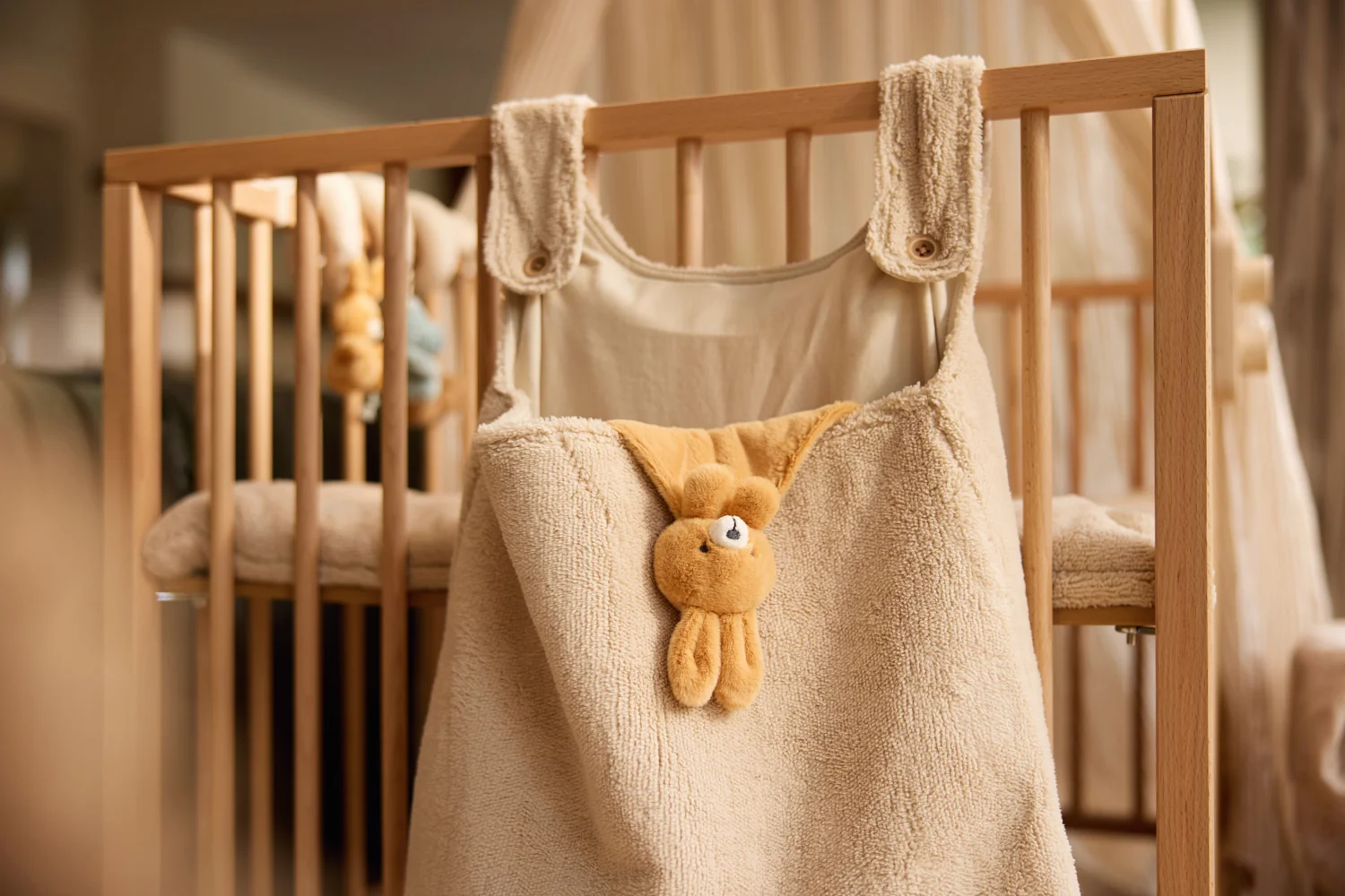 Sac de Rangement Fluffy - Sand (Jollein) – Image 3
